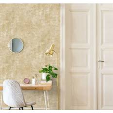 Grandeco Distressed Metallic Plaster Effect Cream Wallpaper 1005 x 53 x 0.1 cm