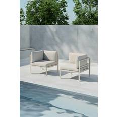 Venture Home Loungesæt Havemøbler Venture Home Copacabana Havesofa Hjørne Del Beige Loungesæt