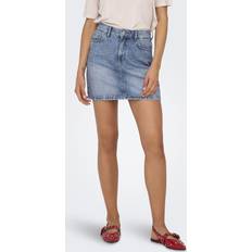 Only Denim Mini Skirt - Light Blue