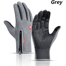 Purple Gloves Maxpower Winter Gloves For Men Touchscreen Windproof Cycling Cold Glove - Gray