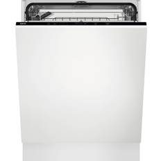 AEG AirDry Integrated Dishwasher D-Rated Black Control Panel