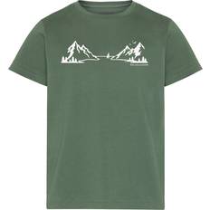 Didriksons Överdelar Didriksons Mynta Kids' Logo T-shirt - Explore
