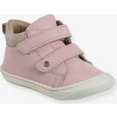 Babies First Steps Vertbaudet Baby Lauflernschuhe Mit Klett Aus Weichem Leder Pudrig - Pudrig Rosa