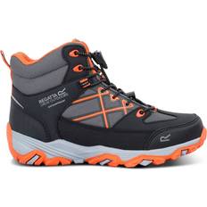 Babies Walking Shoes Children's Shoes Regatta Kids Waterproof Samaris III Walking Boots - Black Blaze Orange