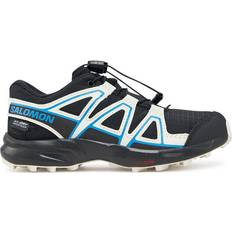 Junior Speedcross Waterproof - Black/Vanilla Ice/French Blue