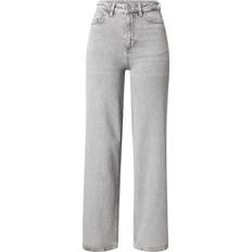 Grey Jeans Vila High-Waist Wide Fit Jeans