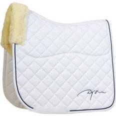 Dyon Sadlar & Tillbehör Dyon Dressyrschabrak Skin Friendly Vegan Sheepskin - Vit