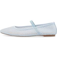 Blå - Dame Ballerinasko Bianco Bialilja Mesh Ballerina - Sky Blue