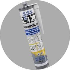 Hill Ceramic Silikon Cementgrå 300 ml 1stk