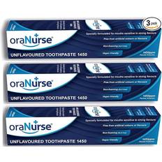 Pearl Drops Oranurse Unflavoured Toothpaste 3 Pack 1450ppm Fluoride