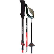 Trekking Poles tsl-outdoor Tour Carbon 5 Light Trekking Poles Red 62 125 cm