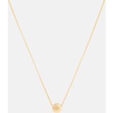 Loewe Anagram Sterling Silver Necklace - Gold