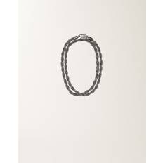 Diamond Necklaces Fabiana Filippi Diamond Wire Torchon Necklace - Black