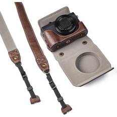 Kameraväskor Andoer Digital Camera Protective Case PU Leather Storage Bag