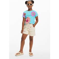 Desigual Shorts Desigual Bukser Blandingsfarvet Hvid