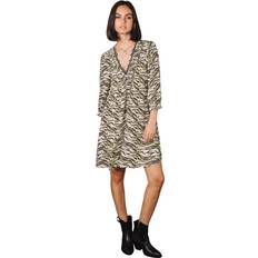 Green - Men Dresses Women's Dress Freeman T Porter Juna Tiger - Vert