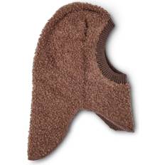 Smallstuff Balaclava Bouclé Merinoull - Rose Brown