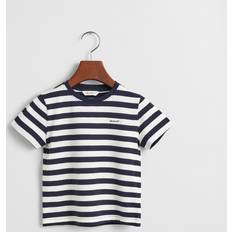 Gant 134/140 Barnkläder Gant Barn Kids Shield Randig T-shirt - Evening Blue