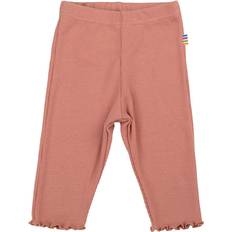 Orange Byxor Barnkläder Joha Leggings - Rib - Laks
