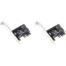 Controller Cards Tauoh PCIe to SATA Card Adapter PCI Express SATA3.0 Converter