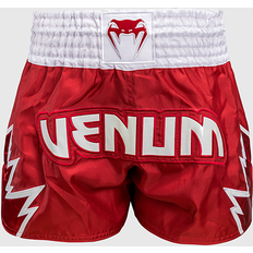 Röda Kampsportsdräkter Venum Inferno Muay Thai Shorts Red/White