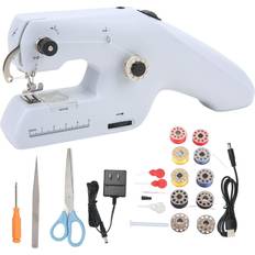 Symaskiner Goolrc Handheld Sewing Machine Portable Electric Dual Line
