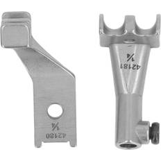 Sewing Machines Tomtop Jms 2 Pcs Buckle Walking Foot Zips 42180 42181 Presser Foot Replacement for Golden Wheel 335
