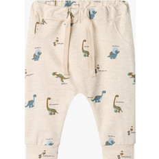 3-6M Bukser Børnetøj Name It Bukser Peyote Melange Dinos Bukser - 56