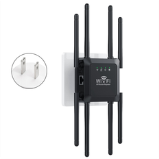 Tlily 8-Antenna Wifi Wireless Repeater 300Mbps Signal Amplifier Booster Extender Router
