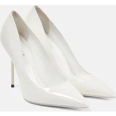 Paris Texas Lidia 105 Patent Leather Pumps - White