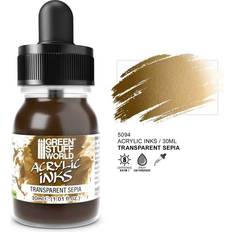 Transparent Acrylic Ink Sepia 30ml Modelling Painting Base