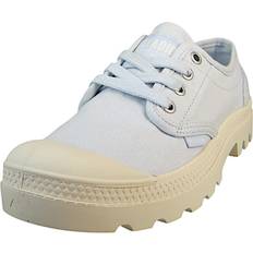 Blå - Dame Snørestøvler Palladium Pampa Oxford Sko - Blue Art