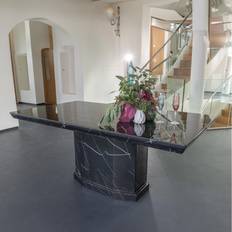 Dining Tables on sale Turin Marble 200 cm Black Dining Table