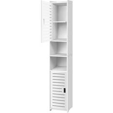 YouseaHome 5 Tier Slim Storage Cabinet Freestanding Storage Cupboard