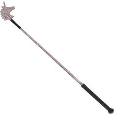 Little Unicorn Shimmer Riding Whip - Silver