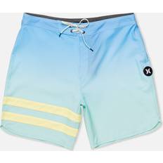 Stretch Swimming Trunks Hurley Boardshort 18" Men - Phantom Block Party Blue Dream
