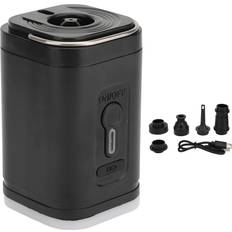 Konnwei Portable Air Pump Quick Inflation Deflation USB Rechargeable Electric Air Pump with 5 Nozzles
