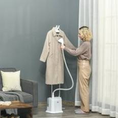 Steamers Irons & Steamers Homcom Upright Garment Clothes Steamer with 6 Steam Setting