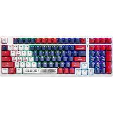 Bloody S98 Mekanisk Tastatur USB-A Hvid