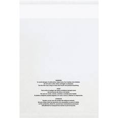 Box Partners 1.5 Mil Resealable Suffocation Warning Poly Bags Case Pack of 1000