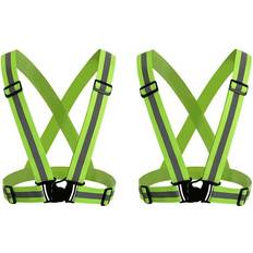 HOD Electronics Reflective Vest With High Visibility Bands Tape - Green