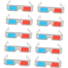 3D Glasses HKHBJS 20 Pcs 3D Movie Glasses Anaglyph Cardboard Glasses