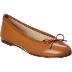 French Sole Emerald Leather Flat