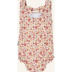 Sterntaler Badedragt Blomster Ecru - Pink