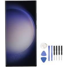 Tomtop Jms Screen Replacement for Galaxy S23 Ultra 5G 6.8 Inch AMOLED Display Touchscreen Digitizer Assembly Silver