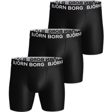 Björn Borg Kalsonger Björn Borg Microfiber Boxers 3-pack - Svart
