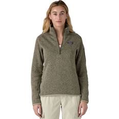 Patagonia Women's Better Sweater 1/4 Zip Fleecesweatere - Olivengrøn/Grå