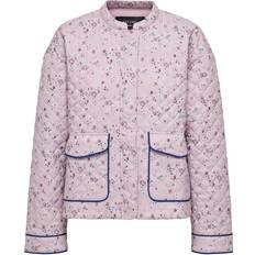Pink Overtøj Only Onlhallie Quiltet Jakke - Pink