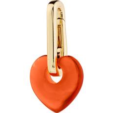 Pilgrim Berlocker & Hängen Pilgrim Charm Agat Heart Pendant