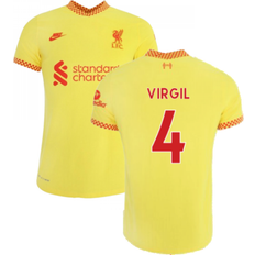 Liverpool FC Game Jerseys Nike Liverpool 2021-2022 3rd Shirt Kids VIRGIL 4